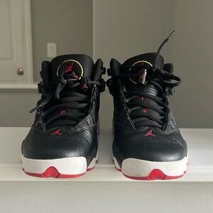 Jordan 6 Rings GS in Black, White, and Red